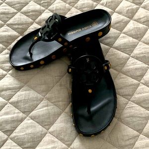 Tory Burch Cloud Coin Sandals